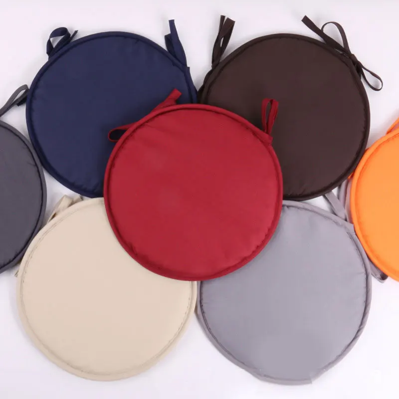 

1pcs Seat Pads Seat Cushion Round Garden Chair Pad Sponge Indoor Dining Office Chair Pad Circular Chair Cushion Bistro Stool