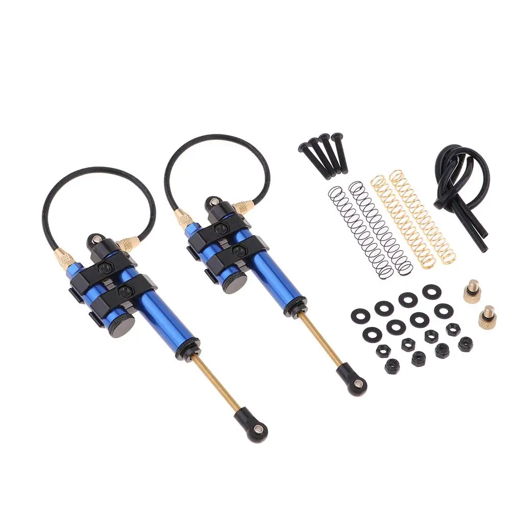 

RC 1/10 SUV ORV автомобильный амортизатор передний задний для Axial SCX10 детали синий