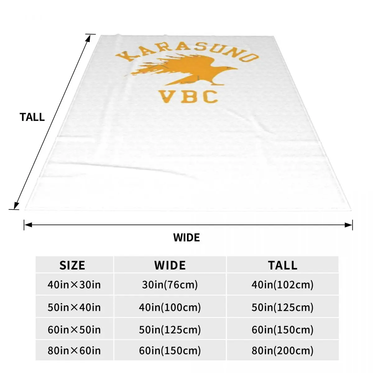 Футболка с волейбольным мячом Karasuno одеяло покрывало на кровать гостиную для