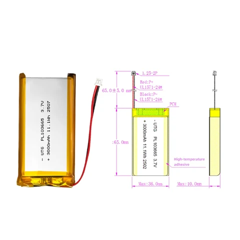 Полимерная литиевая батарея Heltec Lora 800 mAh / 3000 mAh