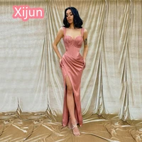 xijun ruched layers sweetheart prom dresses gorgeous mermaid spaghetti strap exquisite evening dresses elegant vestidos de gala