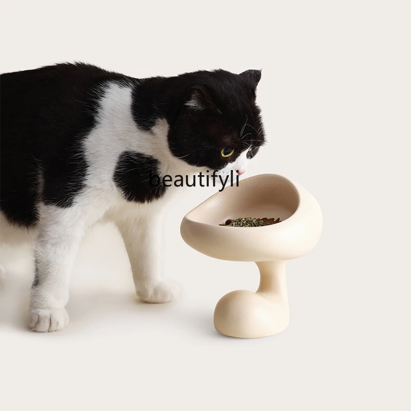 Керамическая миска для питьевой воды кошек