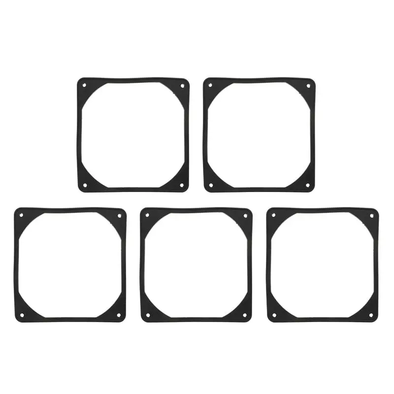 

5 шт. практичная Антивибрационная прокладка для защиты компьютера от шума чехол для вентилятора