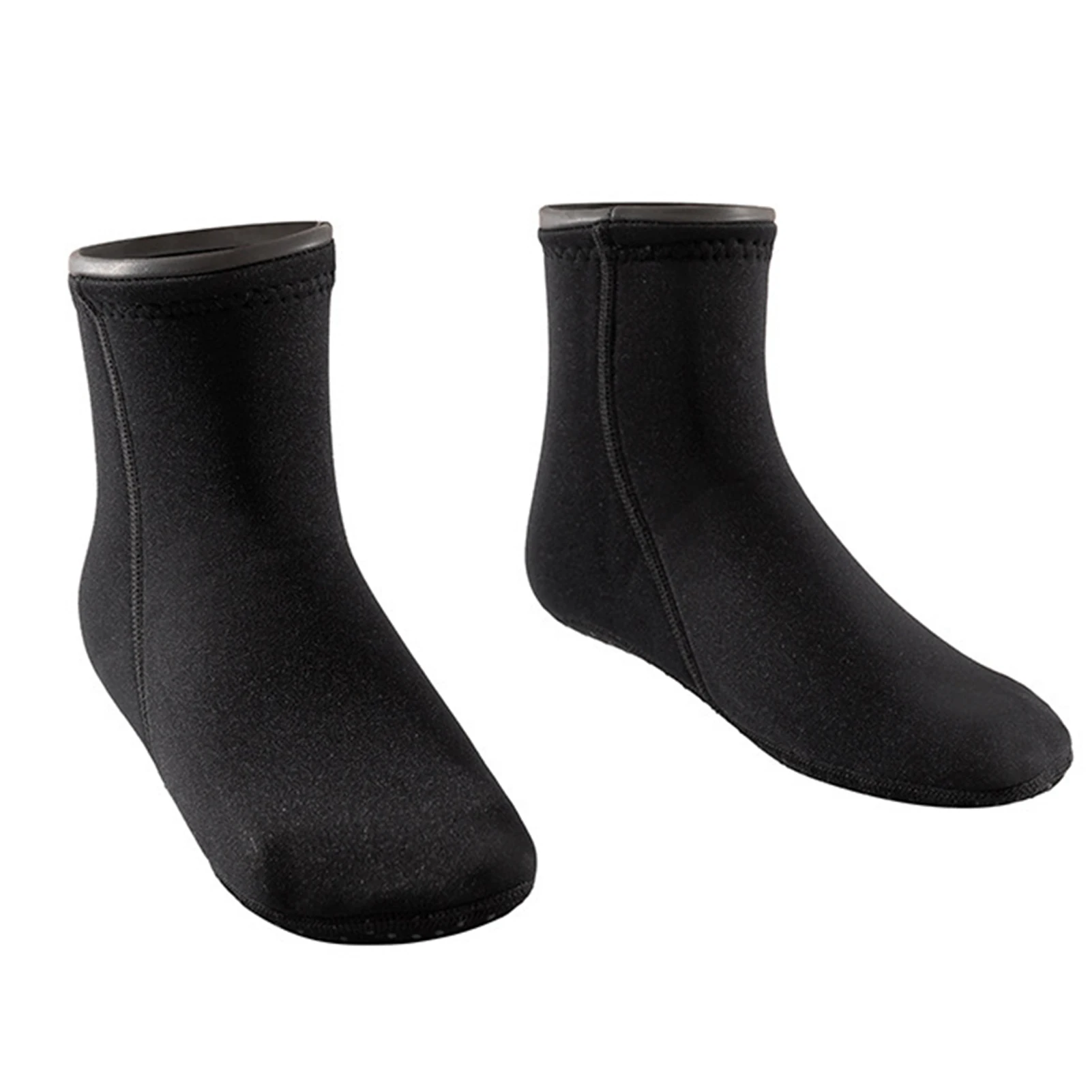 

Утепленные носки 3 мм для взрослых, для йоги, пляжа, дайвинга, плавник, черный гидрокостюм, для серфинга, неопреновый, для мужчин и женщин, Нес...