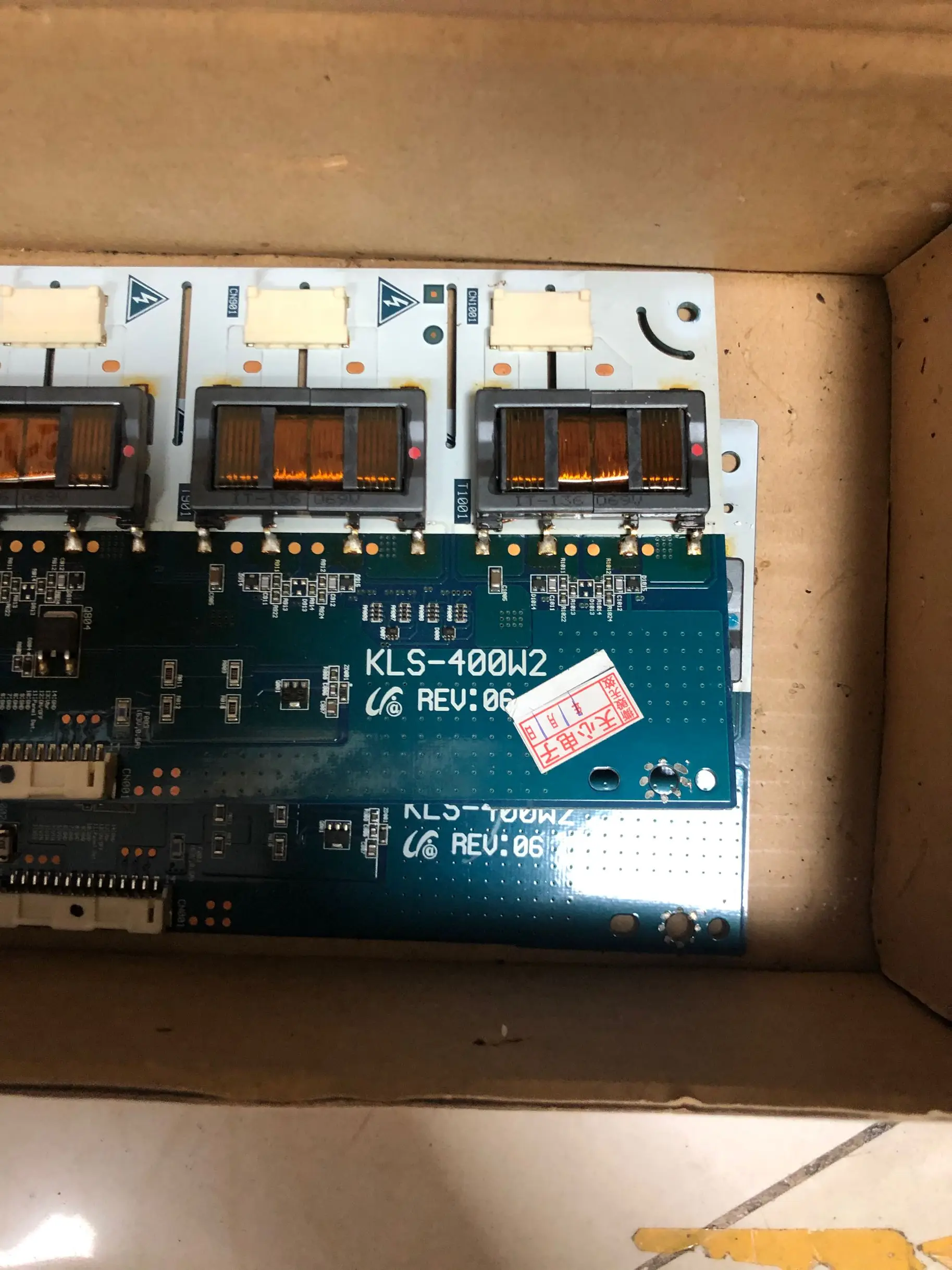 

Плата питания хорошего качества KLS-400W2 REV:06 KLS-400W2