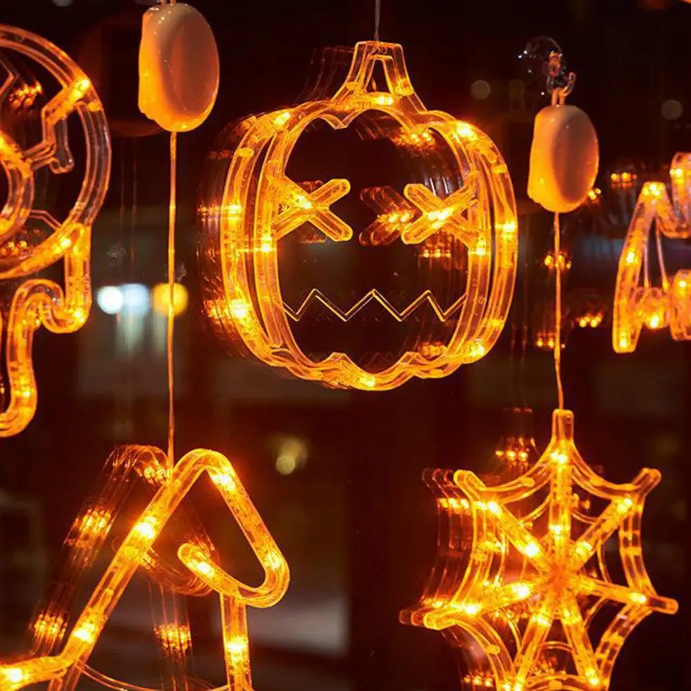

Halloween Light Decorations Party Decorations Plastic Halloween Led Night Lamp Decoration Props Ghost/pumpkin/spider/witch Hat
