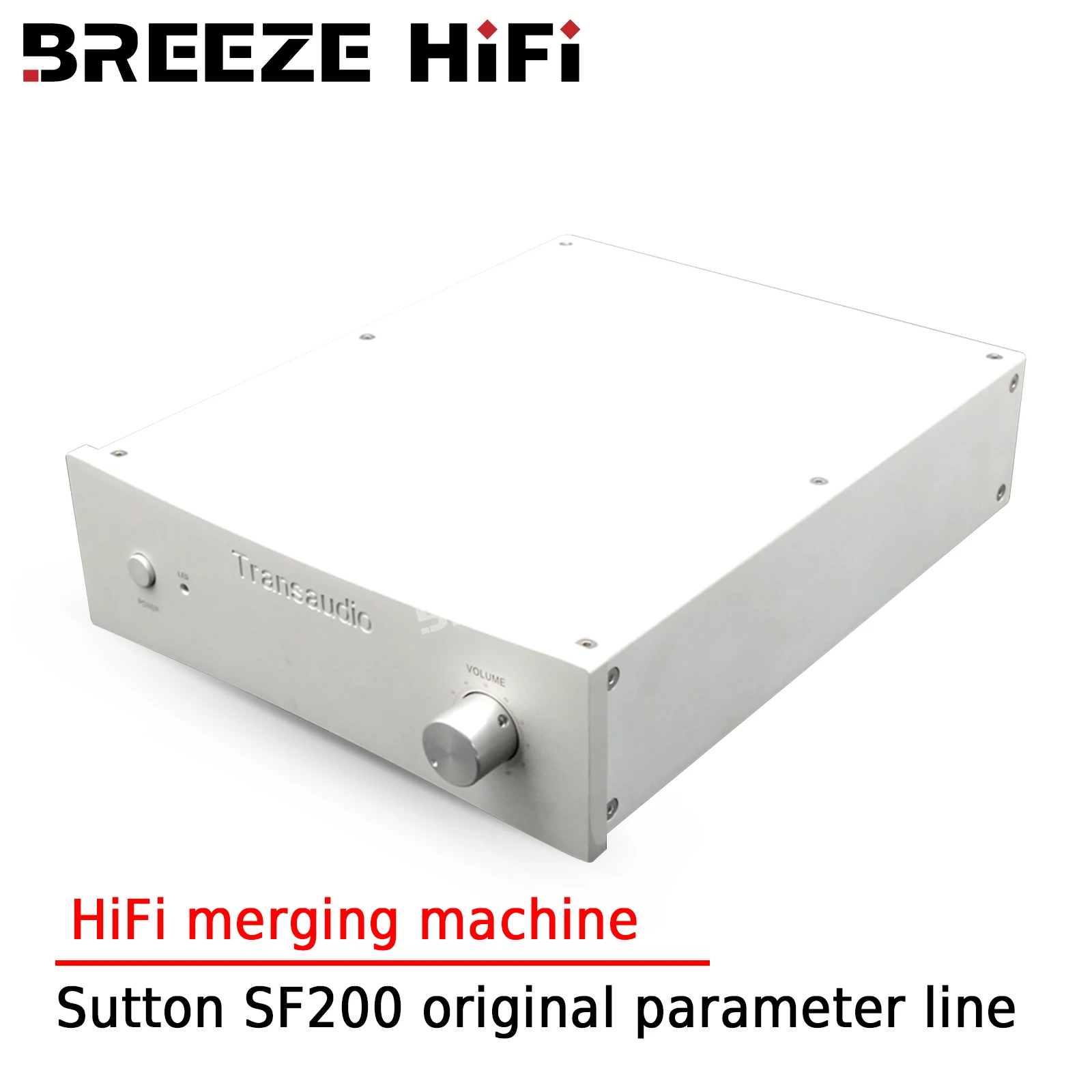 

BREEZE HIFI Dual Channel 100W*2 HiFi Merging Machine Sutton SF200 Original Parameter Line C2922/A1216 Home Theater