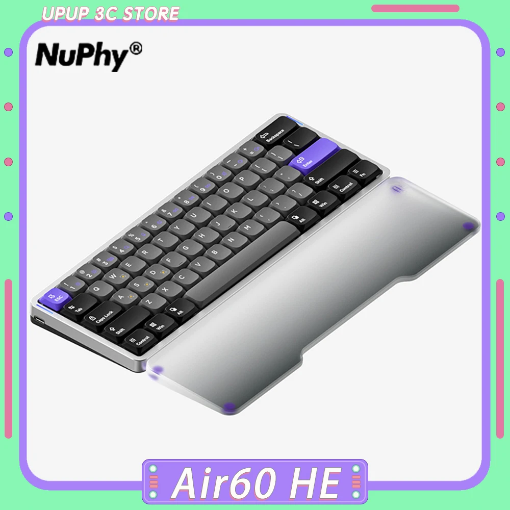 Клавиатура Nuphy Air60 He с магнитным переключателем проводная клавиатура из