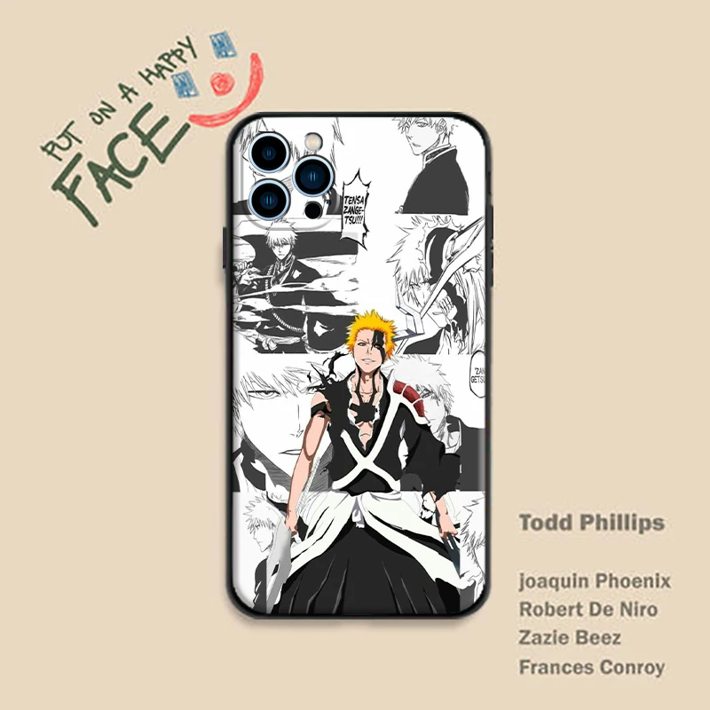 

Phone Cases For IPhone 13 13Pro 11 Pro12 Mini Pro 7 8 Plus 6 6S Plus11 12 Pro XR SE2020 BLEACH Anime Popular Back Cover Soft TPU