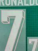 Набор имен для футболки Ретро Португалия Ronaldo энциклопедия счастливых имен