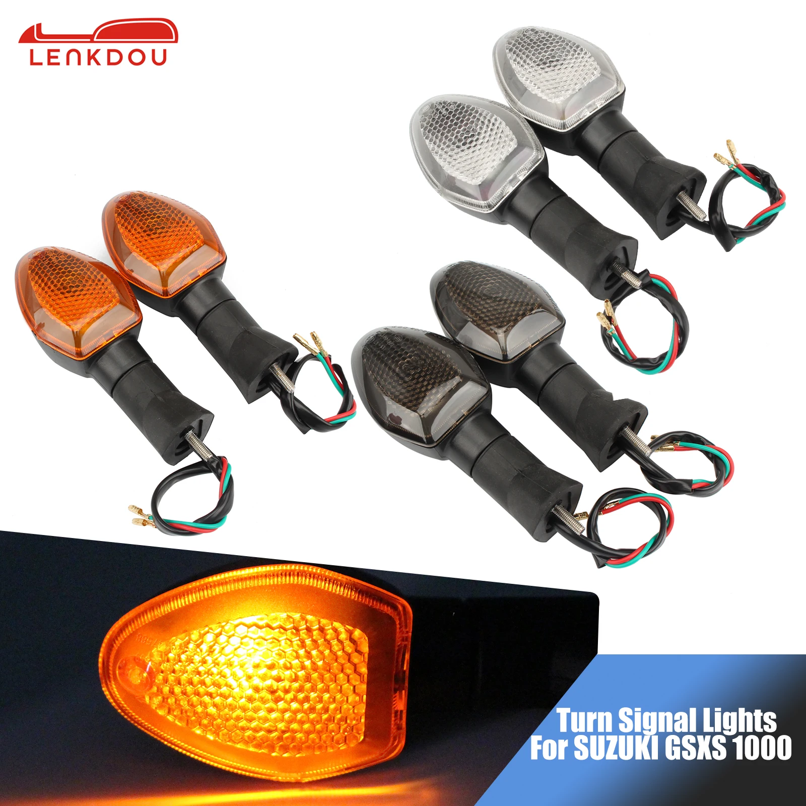 

Turn Signal Indicator Light For SUZUKI GSX-S 1000 S F GSXS GSR 750 DR-Z DRZ 400 SM S E 00-22 Motorcycle Accessories Blinker Lamp