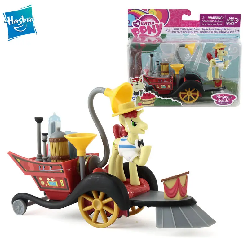 

Hasbro My Little Pony Friendship Is Magic Collection Scenario Story Set Genuine Anime Figures Ornament Model Kids Hobby Toys