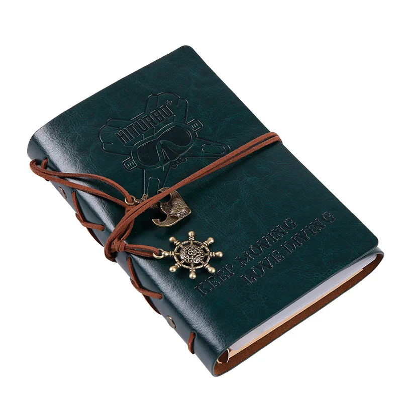 

HiTurbo DIVE LOGBOOK Replaceable inside loose-leaf vintage Diver Notepad