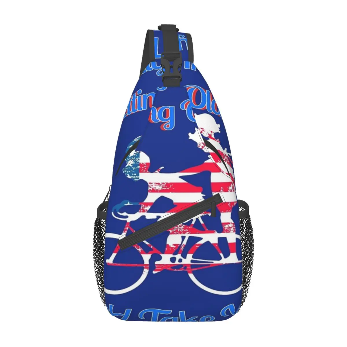 

Забавная патриотическая нагрудная сумка, праздничная прочная нагрудная сумка через плечо, настраиваемая