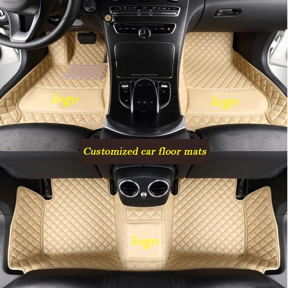 Custom car floor mats for Chrysler All Models 300c 300s Sebring PT Cruiser Grand Voyager car styling car carpet