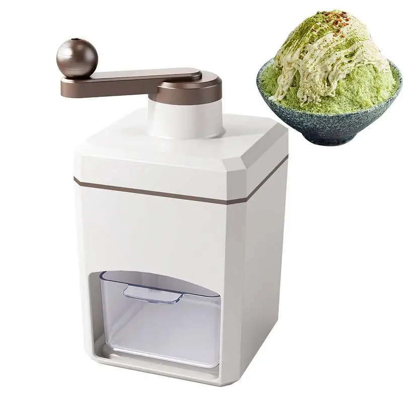 

Бритва для льда ручная бритва Ледогенератор с резаком из нержавеющей стали маленькие бритые дробилки для льда летние принадлежности для бритья