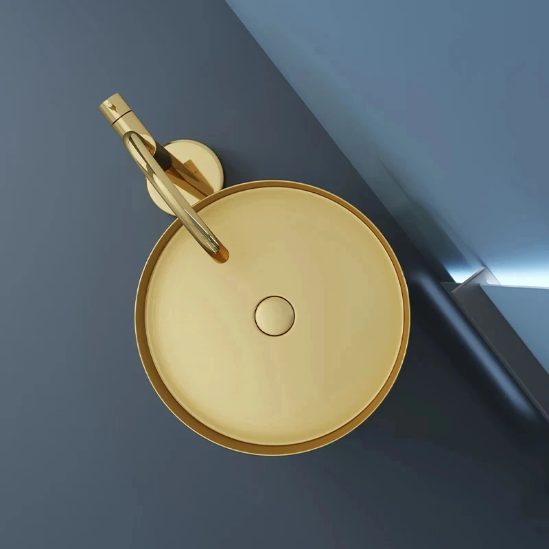 CX102AF Креативная раковина-колонна из нержавеющей стали 304 с отделением для