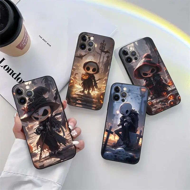 Фото Чехол Baby Jack Skellington на Хэллоуин для Honor 600 Lite 400 Pro X9D X8D X7D X6D X9B X8B X9C X9A X5C Y7 Y9 Magic 5 6 7 Lite №1