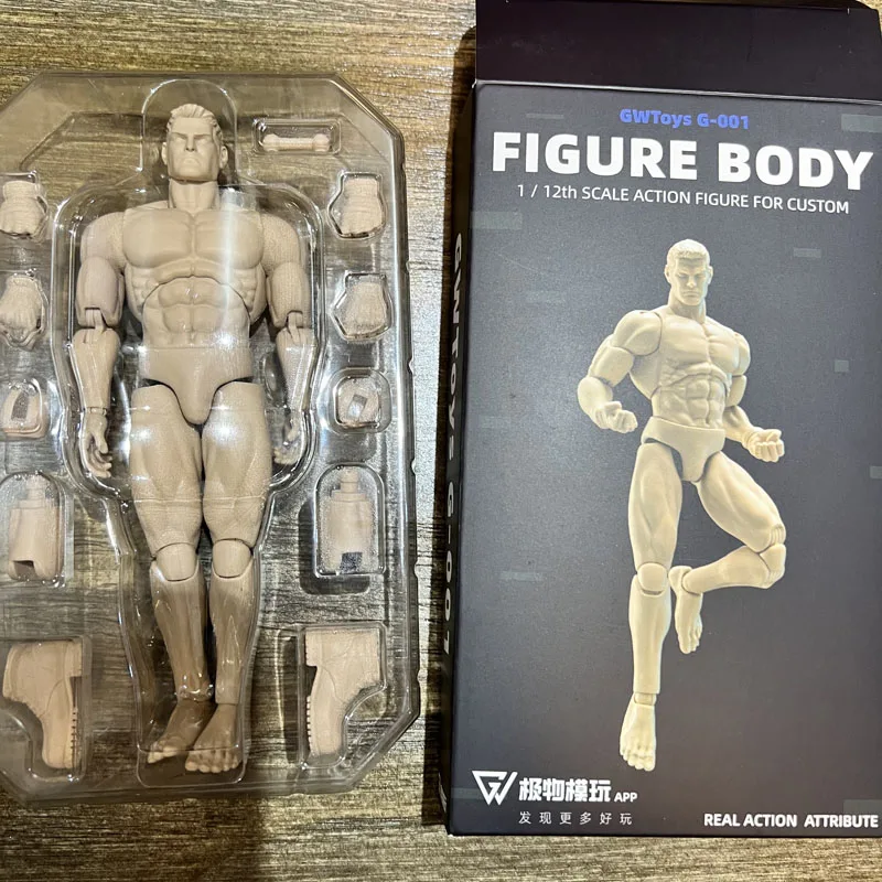 В наличии GWToys 1/12 G-001 супер сильные мышцы гибкая экшн-фигурка мужское тело