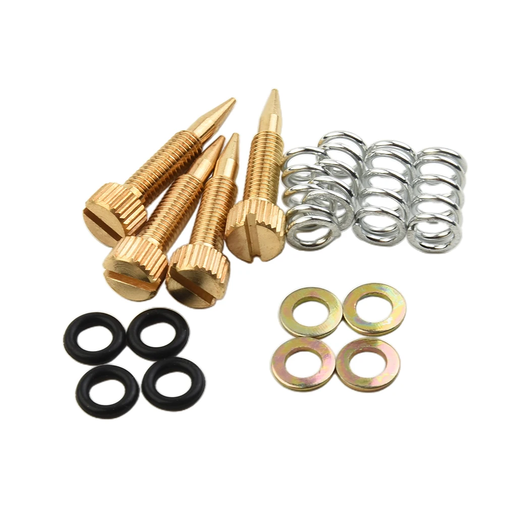 

Wholesale 4PCS Screws For Weber 4PCS Copper Plating DCOE Solid Brass Weber Characteristics For Weber DCOE Iron