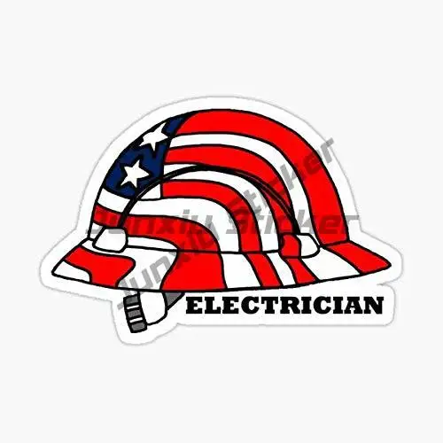 Стикеры для автомобиля с символом электрика магнитные шлемы ноутбуки гребли