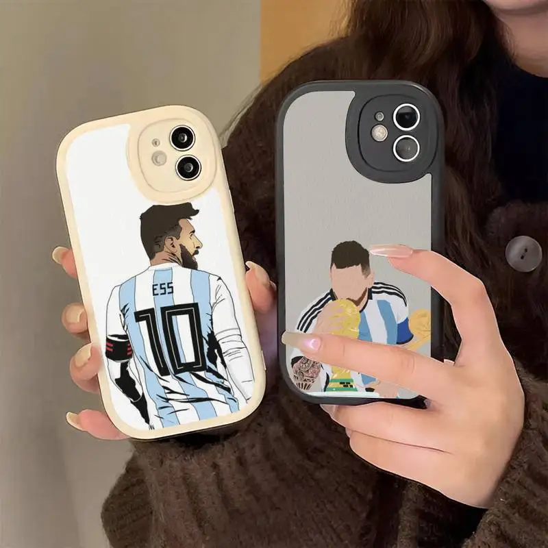 

F-Football Phone Case Hard Leather Phone Case for iPhone 13 12 Mini 11 14 Pro Max Xs X Xr 7 8 Plus 6 6s Se 2022 silicone Cover