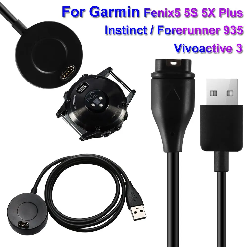 

Smart Watch Fast Replacement Magnetic Watch Charger Charging Cable Dock Cradle For Garmin Fenix 5 5s 5x Plus Instinct