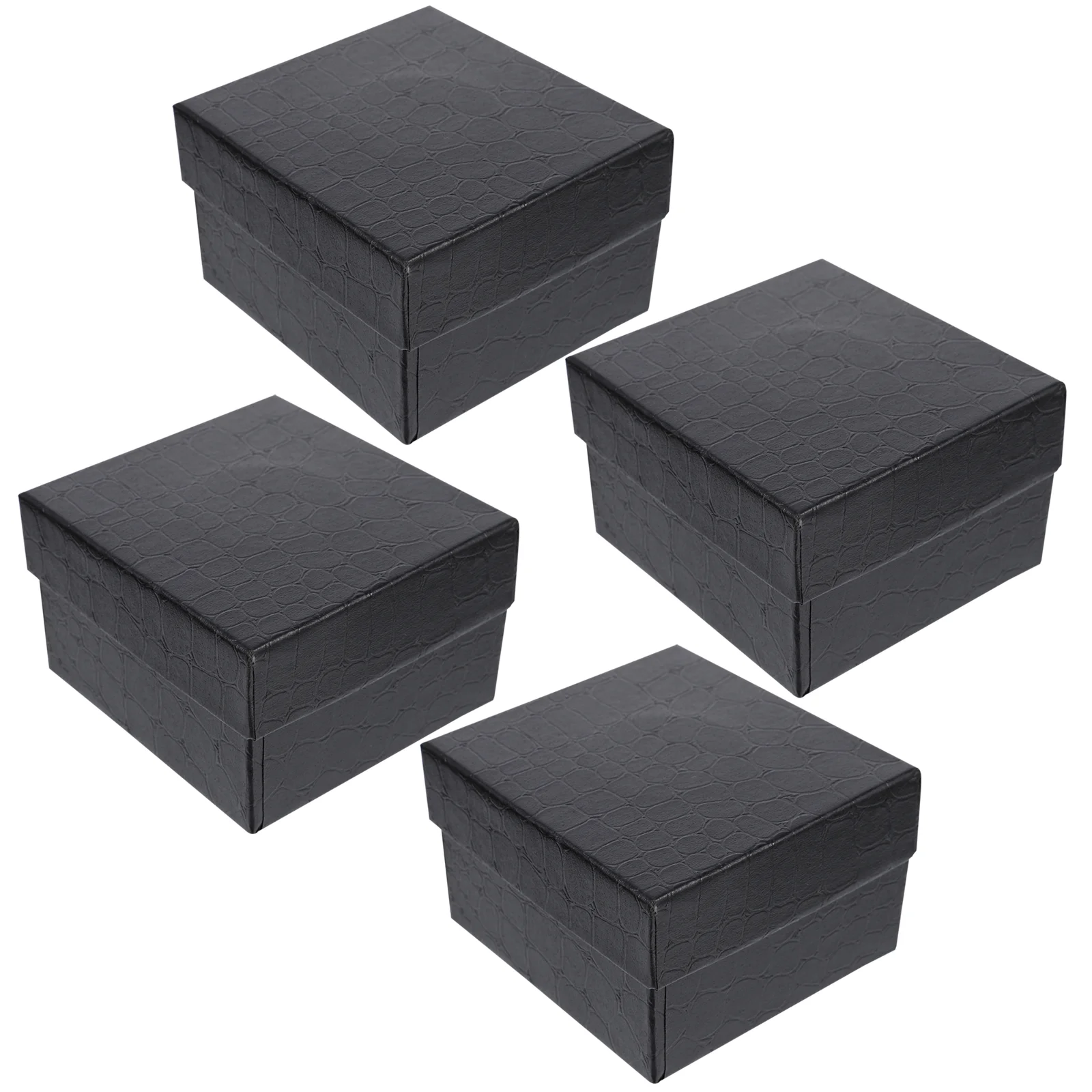 

4 Pcs Multi-function Watch Storage Boxes Watch Boxes Watch Organizer for Storage