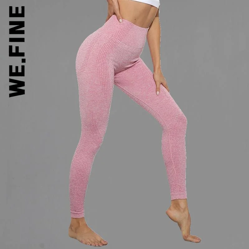 

We.Fine Women Seamless Tights Clothing Scrunch Yoga Pants Gym Women Leggings Tights Legging Women Sports Leggings Female