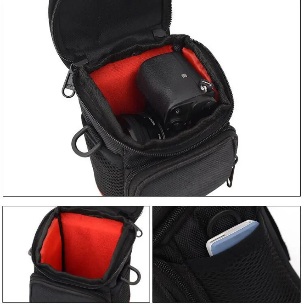 Водонепроницаемая сумка для зеркальной камеры нейлоновая цифровая через плечо с