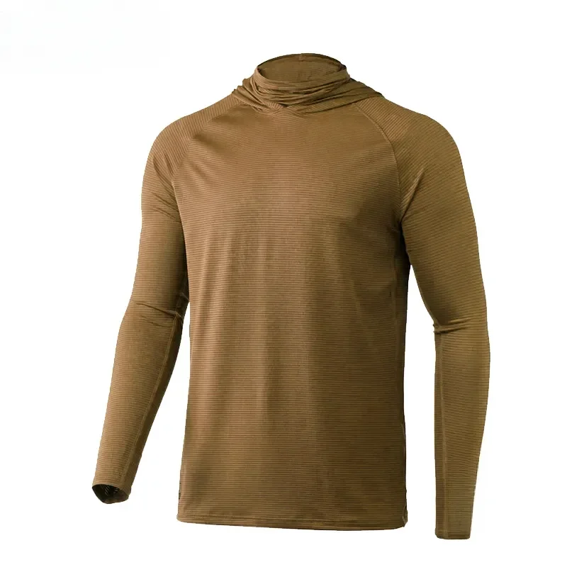 Толстовка с капюшоном рубашки для рыбалки быстросохнущая толстовка длинными