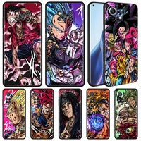 dragon ball gokus black case for xiaomi mi 11 lite 11t 5g 10t pro shockproof phone cover poco x3 nfc m3 12 f1 12x note 10 cases