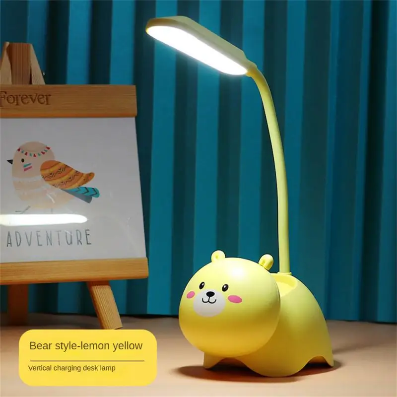 

Ночник 2023 с зарядкой от Usb, настольная лампа, пластиковая Светодиодная лампа с защитой глаз, домашние инструменты, настольная лампа с животными, кошками, кроликами, оленями, Лидер продаж