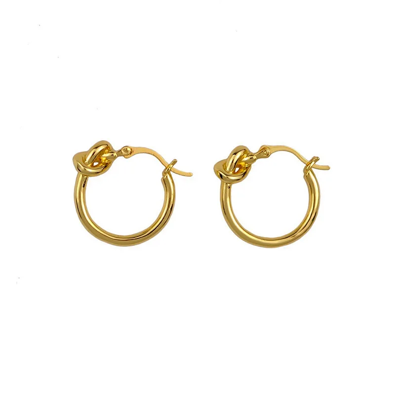 

Luxury Fashion Design Gold Earrings Stud For Women 2022 Delicate Hypoallergenic Trend Solid Earrings Jewelry Birthday Gift