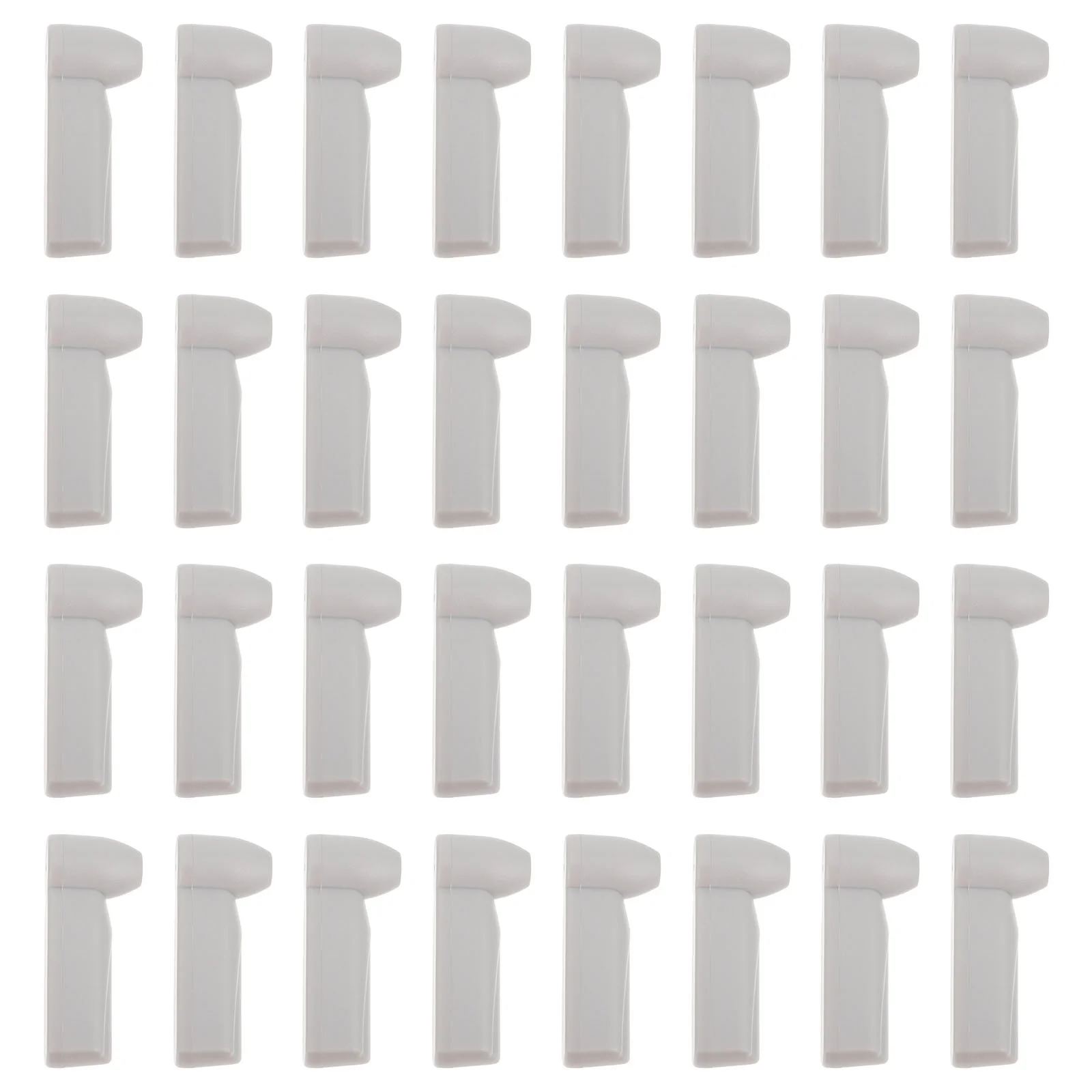 

50 Sets Simple Supermarkets Magnetic Tags RF Magnetic Tags Mall Anti-theft Tags