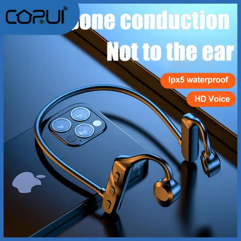 

Hifi Stereo Wireless Headset 180mah Bone Conduction Earphone Bilateral Stereo Tws Earbuds Waterproof For Laptop Tablet Hifi K69