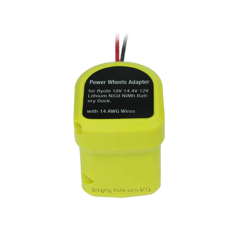 

NEW Battery Adapter For Ryobi 18V Li-ion Ni-MH Battery Power Connector 14 AWG DIY Tools P108 P107 P102 power tools be applicable