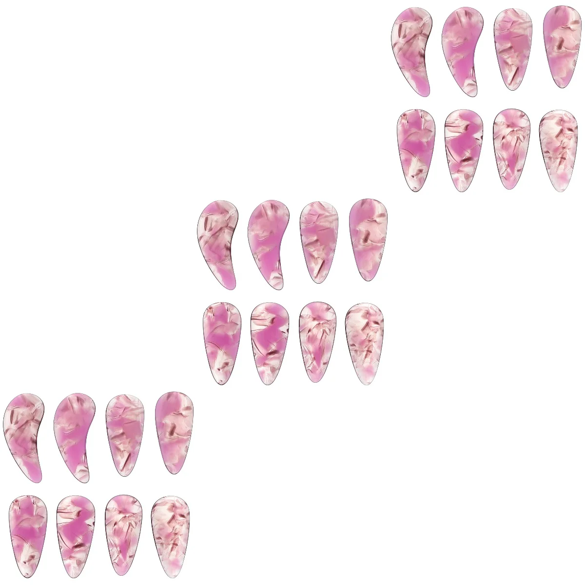 

Guzheng Nail Picks Finger Guitar Tape Nails Pick Chinese Instrument Portable Fake Zither Kit Accessories Wearable Supplies Thumb