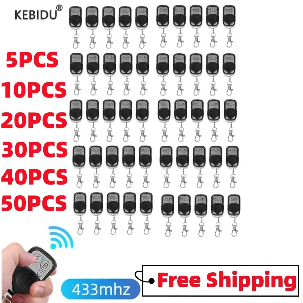 433mhz Copy Duplicator Remote Control 4 Keys Universal Garage Door Gate Remote Cloning 433.92MHz Transmitter For CAME TOP 432NA