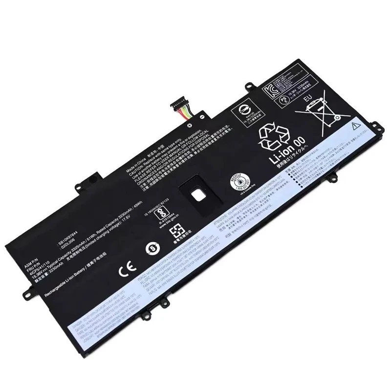 Аккумулятор L18M4P72 L18C4P71 для ноутбука Lenovo ThinkPad X1 Yoga 4th 5th Gen4 TP00109A L18L4P71 02DL006 SB10K97644 15 36 в