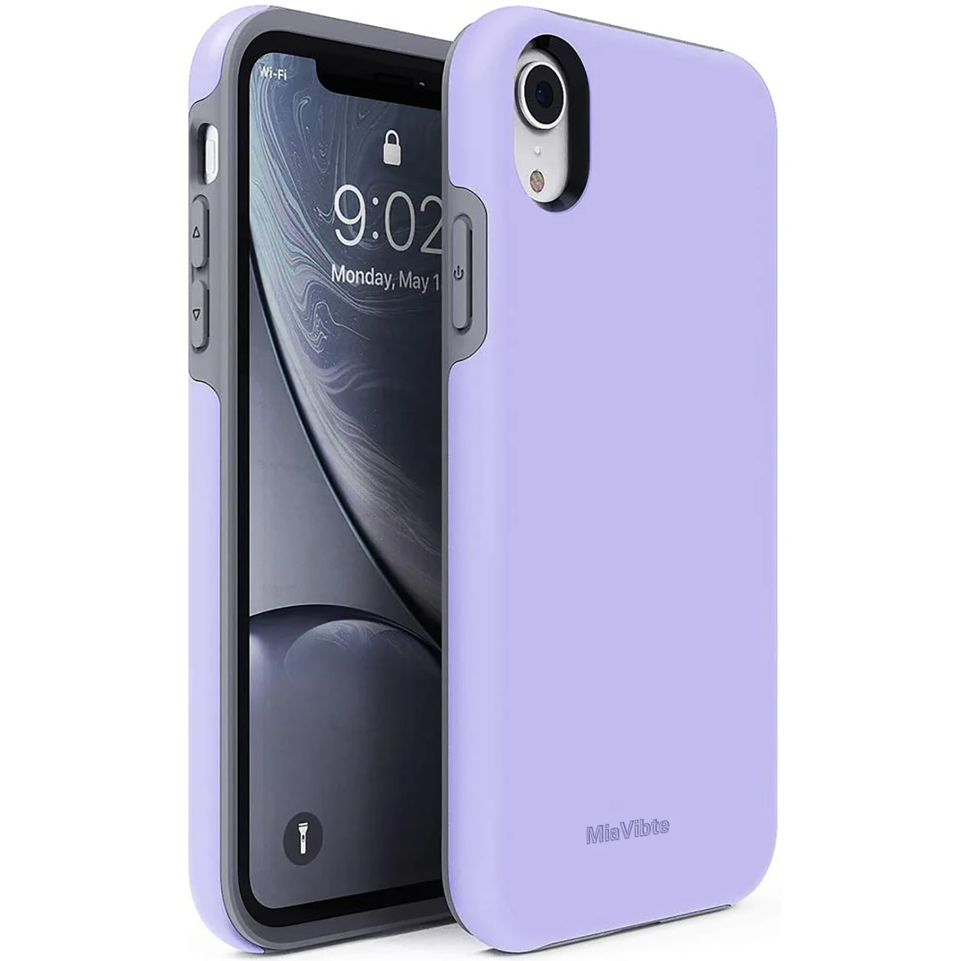 

Чехлы MiaVibte для мобильных телефонов, совместимые с iPhone XR, Жесткий Чехол из поликарбоната + Мягкий силиконовый ударопрочный чехол из ТПУ для телефонов 6,1 дюйма