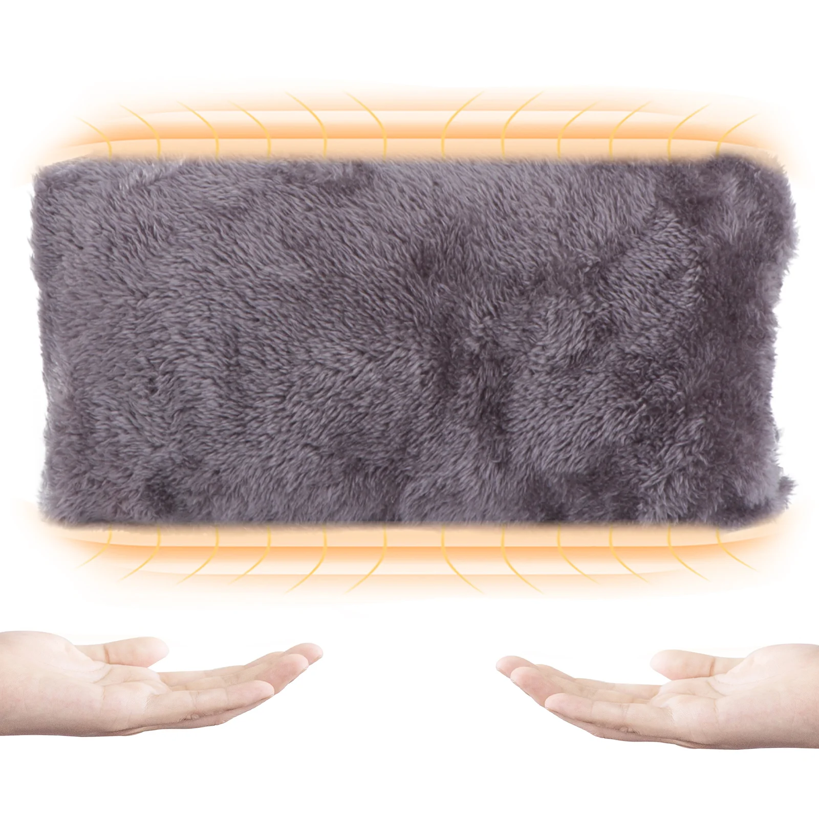 

1pc USB Warming Pad Portable Hand Warmer Rechargeable Plush Hand Warmer for Hand Student Winter