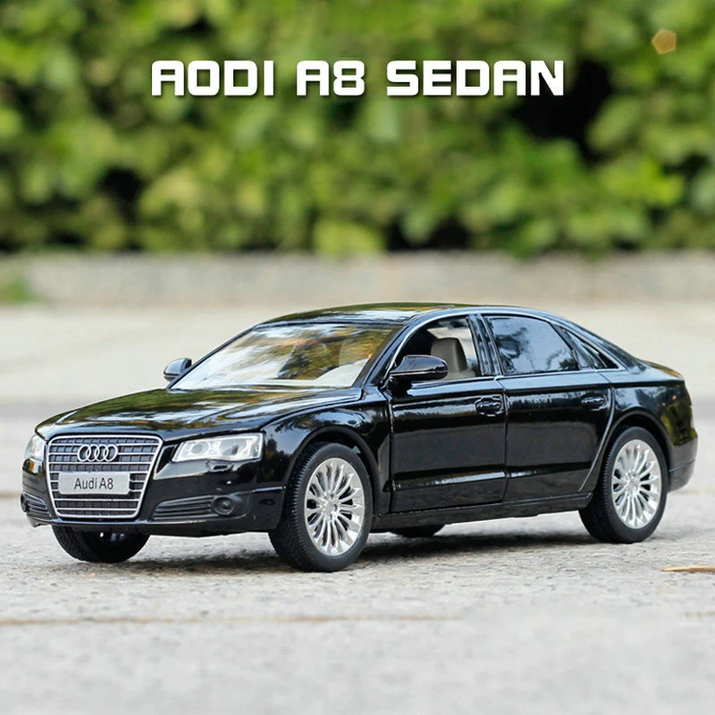 

Роскошный автомобиль AUDI A8 в масштабе 1:32, модель автомобиля из сплава, литой игрушечный автомобиль, игрушечные автомобили, детские игрушки со звуком и фотографией, подарки для детей, игрушка для мальчиков