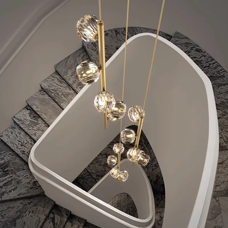 

Chandelier Led Art Pendant Lamps Lights Nordic home decoration stair living dining Room Decor ceiling indoor kitchen accessories