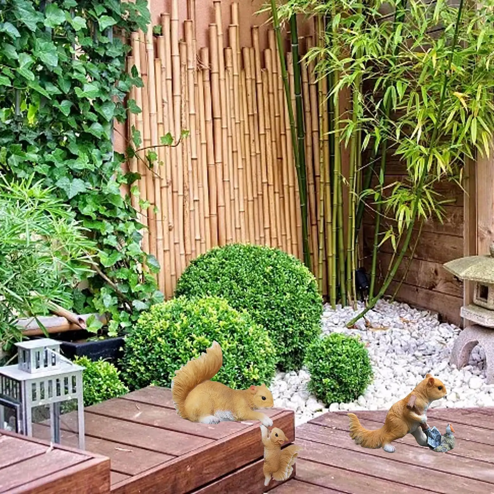 

Статуя животного скульптура водонепроницаемая для украшения газона спальни