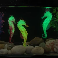 simulated aquatic fish tank toy home silicone aquarium decoration seahorse ornaments