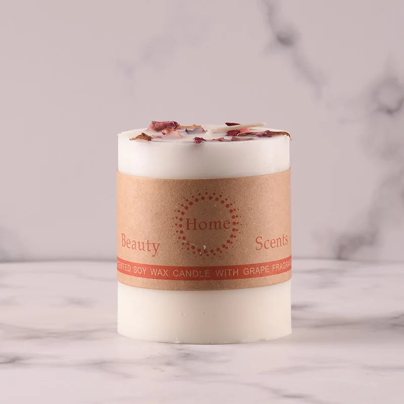 Декоративные свечи с соевый воск для свечей кофейных зерен без дыма дома свадьбы