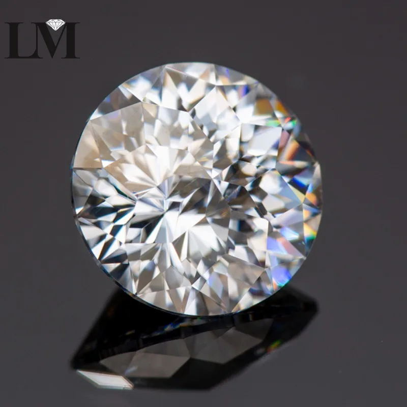 Рисунок 4 - Драгоценные камни из муассанита круглой формы