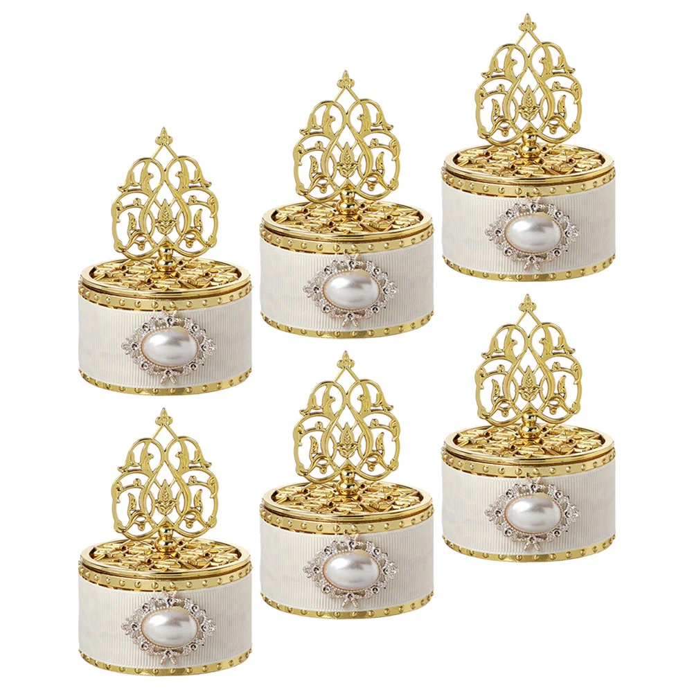 6 шт. Подарочная коробка конфеты невеста украшения для ванной комнаты шкатулки