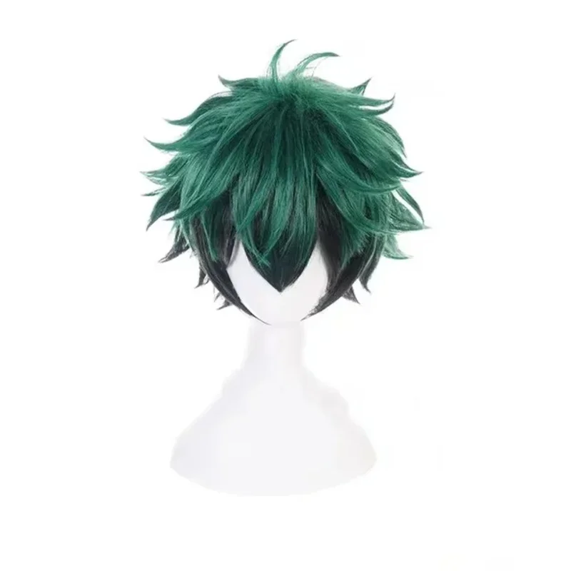 Новинка 2025 года аниме-фигурки My Hero Academy Izuku Midoriya Deku боевой парик для косплея костюм